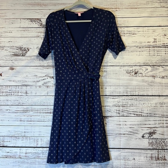 Lilly Pulitzer Arina Wrap Dress Short Sleeve Size‎ Small - Picture 1 of 7
